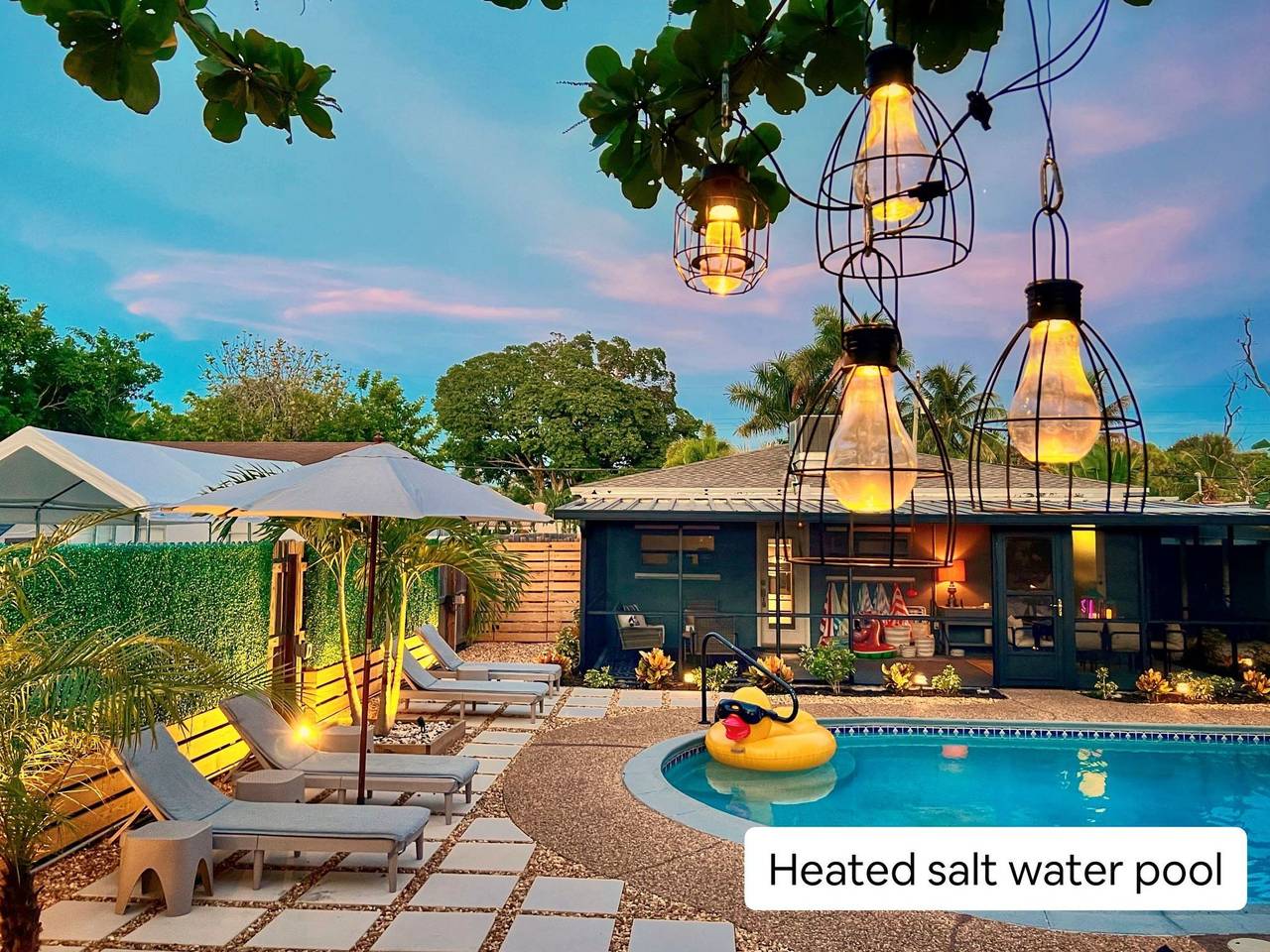 2Br - 2 bath Beheizter Pool- Familien-Haustierfreundlicher Spaß in Fort Lauderdale, Broward County