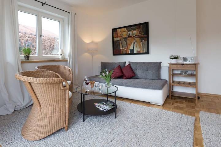Ganze Wohnung, Ferienwohnung im Erdgeschoss, 60qm, mit 1 seperaten Schlafzimmer, in Nußdorf am Inn, Bayerische Alpen