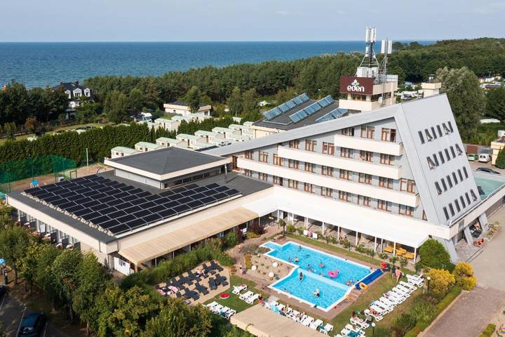 Bungalow für 3 Personen, mit Garten und Sauna sowie Pool und Whirlpool in Mielno - 2