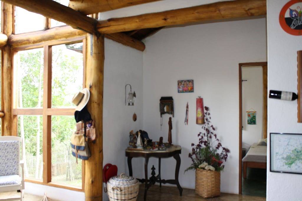 Haus für 6 Personen in bergiger Gegend, mit Kamin, Holzofen in Gonçalves, Minas Gerais