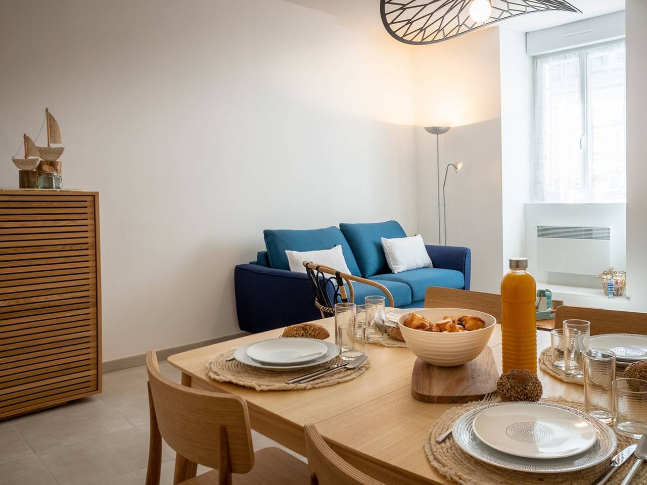 Appartement entier, Duplex charmant T3/4 à 150m des criques, court commune, proche bourg à Port-Louis in Port-Louis, Côte des Mégalithes
