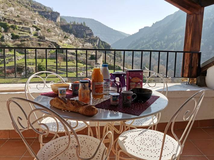 Gîte pour 2 personnes, avec terrasse dans les Gorges du Tarn - 4