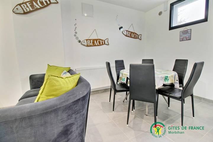 Gîte pour 6 personnes, avec jardin à Guidel - 3