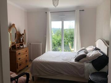 Chambre d’hôte pour 2 personnes, avec vue et jardin à Guipavas