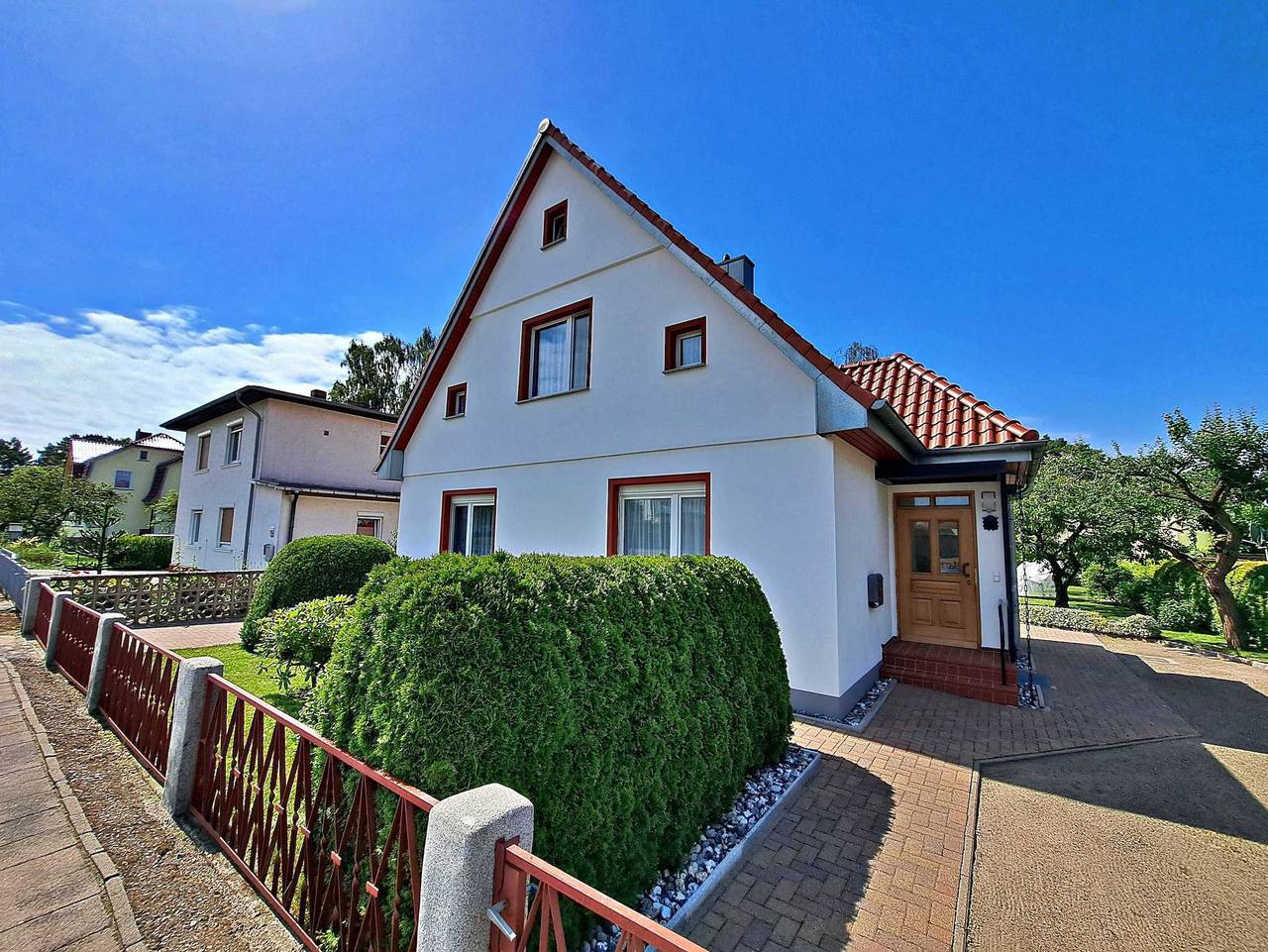 Ferienhaus Ostend - Gartenidyll im Grünen - Ferienhaus Ostend in Drei Kaiserbäder, Heringsdorf