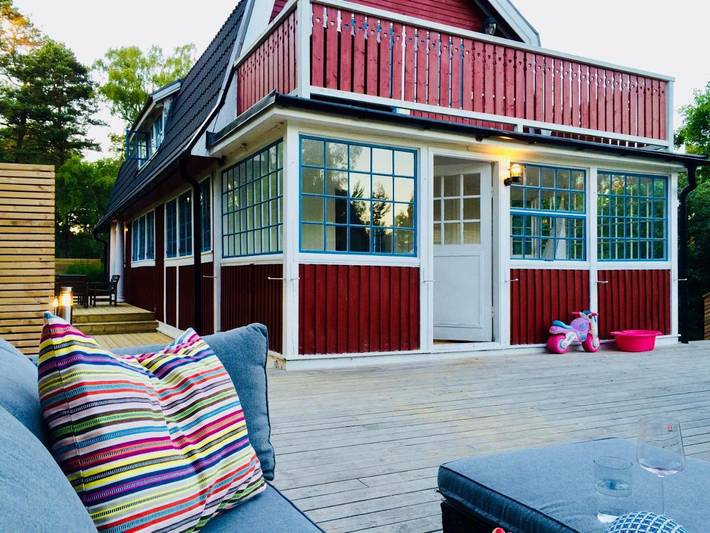 Ferienhaus für 10 Personen, mit Ausblick und Garten, mit Haustier - 1