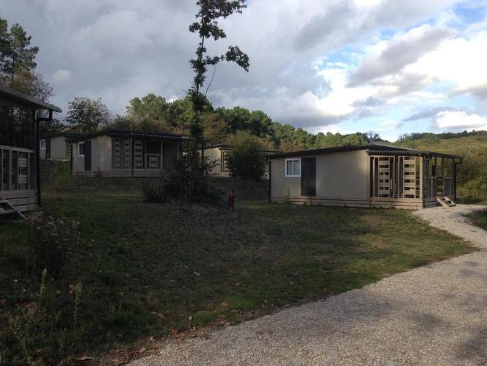 Parc de vacances pour 4 personnes, avec piscine ainsi que jardin et vue, animaux acceptés à Tamniès - 4