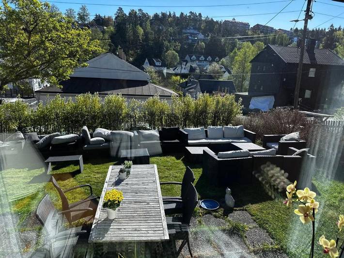 Ferienwohnung für 2 Personen, mit Terrasse und Garten sowie Ausblick in Nordstrand (Oslo)