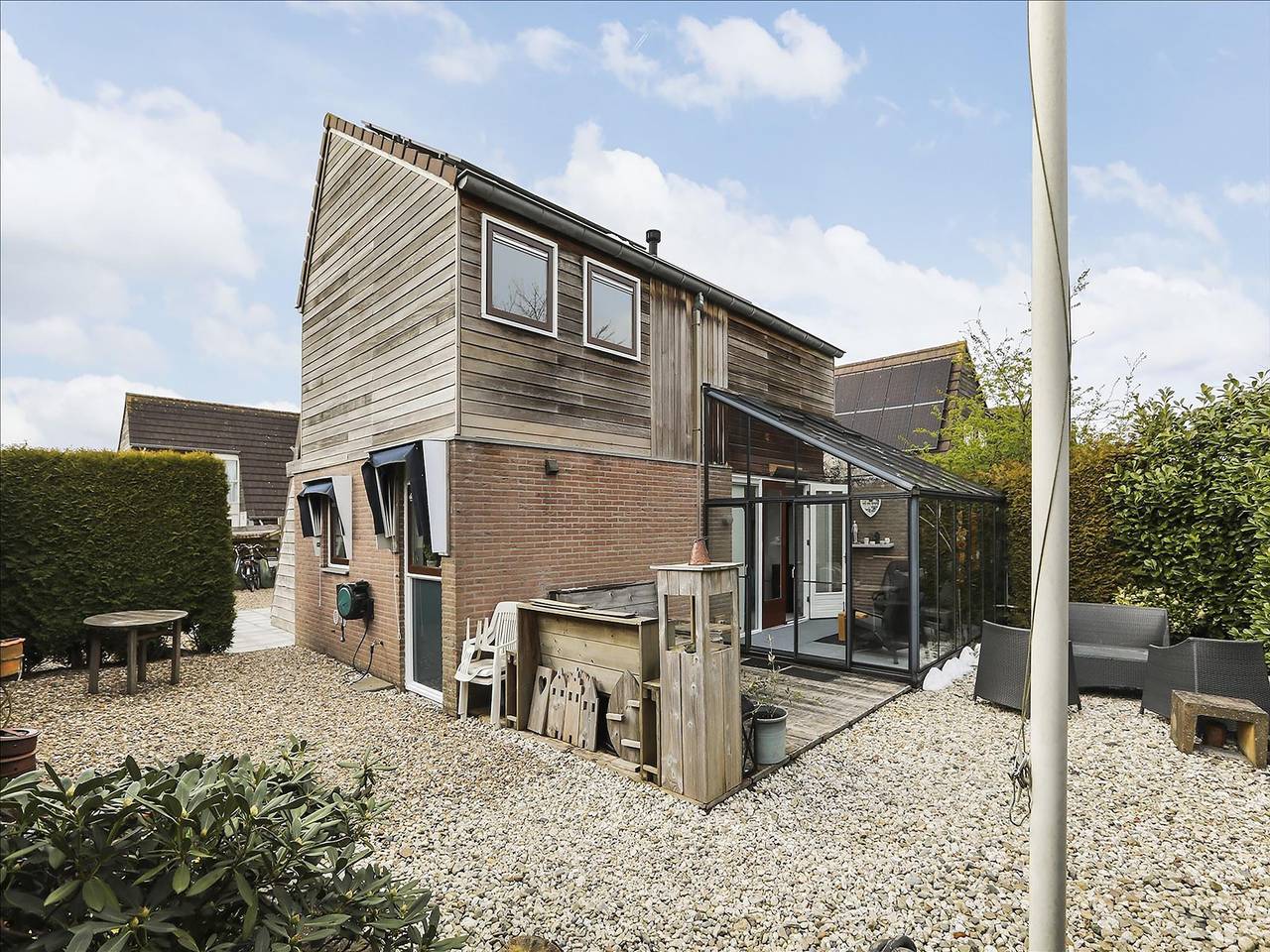 Ferienhaus in Grou am Pikmeer in Nationalpark De Alde Feanen