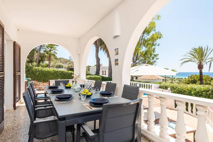 Casa de vacaciones para 8 personas, con jardín además de piscina y vistas en Menorca - 4