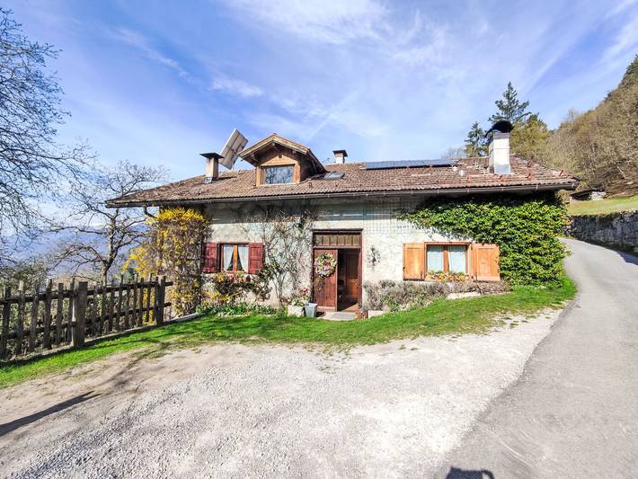 Casa vacanza per 6 persone, con Terrazza e Giardino nonché Panorama in Trentino