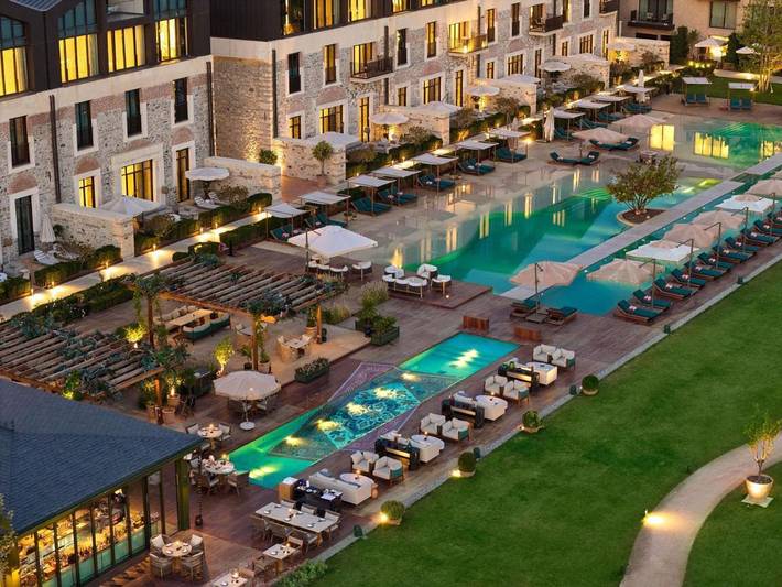 Hotel für 3 Personen, mit Whirlpool und Pool sowie Sauna und Garten in der Türkei - 3