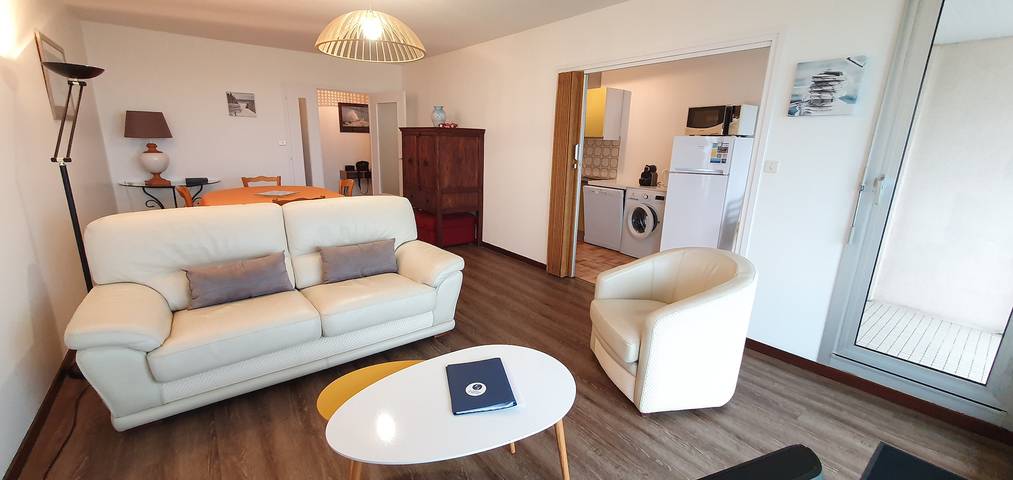 Gîte pour 4 personnes, avec balcon et vue sur l’océan dans Prieure Saint Nicolas Les Sables D Olonne - 4