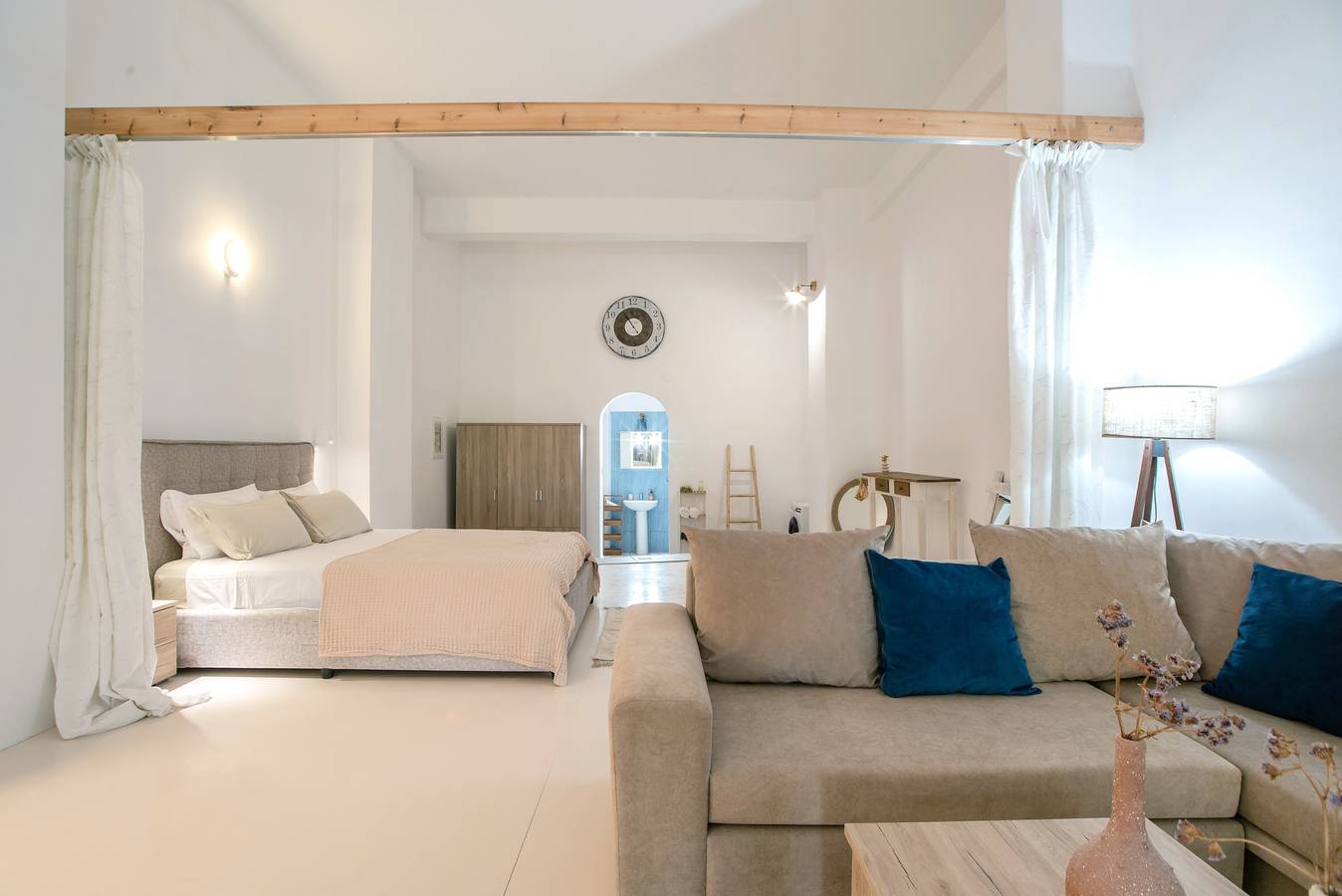 Ganze Wohnung, Ferienwohnung 'Maggano Paros 3' mit Meerblick, Wi-Fi und Klimaanlage in Paros