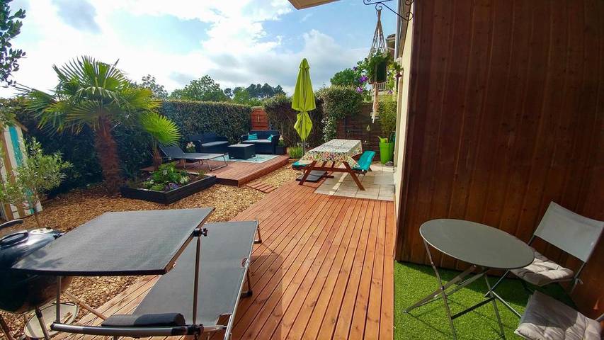 Apartamento de vacaciones para 4 personas, con jardín y vistas, Se admiten mascotas - 1