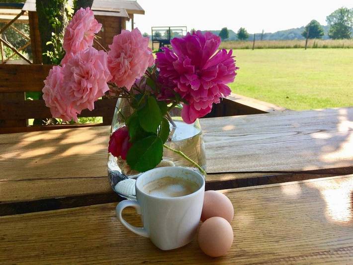 Ferienhaus für 5 Personen, mit Terrasse und Garten sowie Ausblick, kinderfreundlich in Biendorf