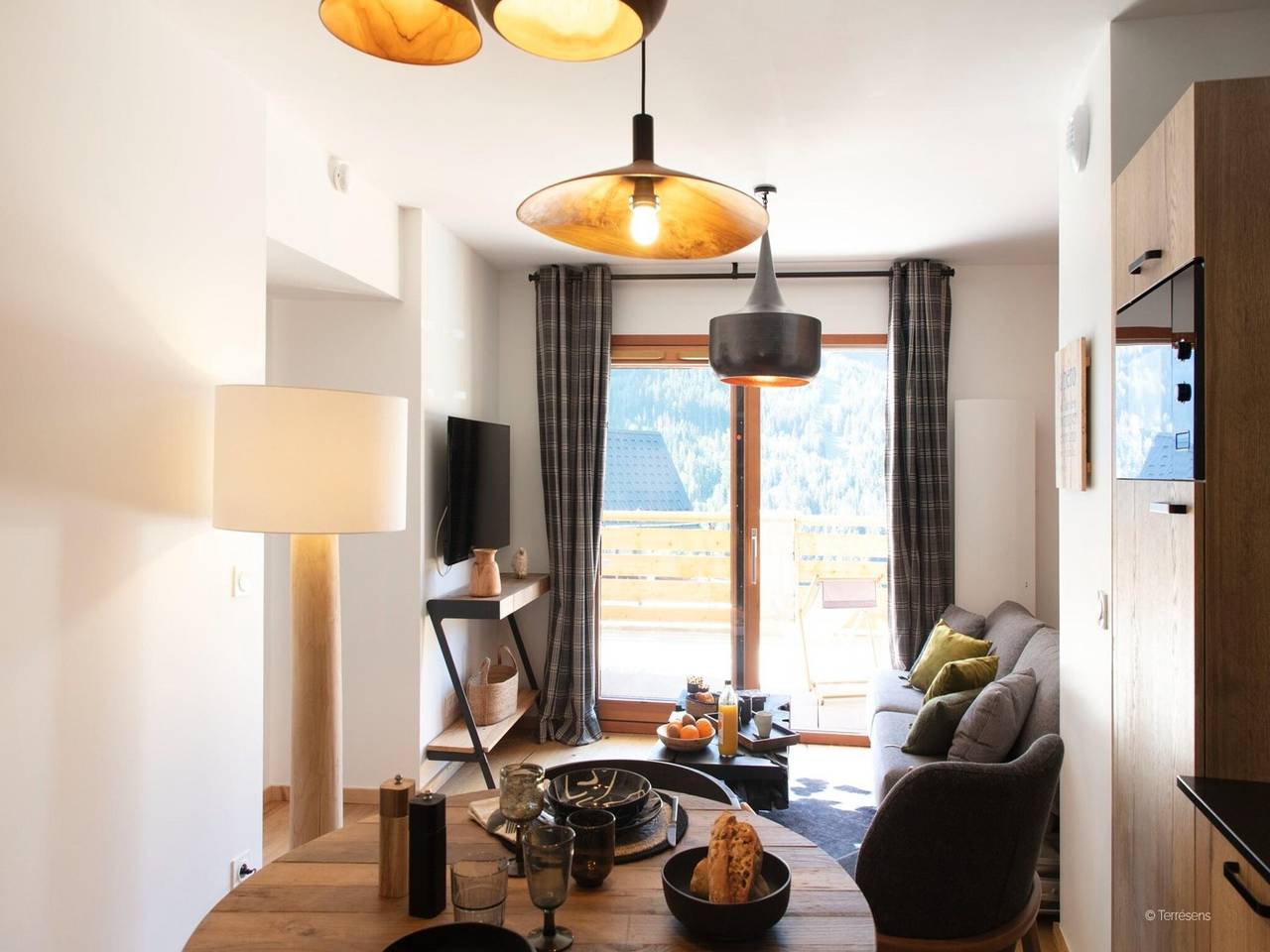 Apartamento entero, Apartamento en Vaujany con vistas a montañas in Vaujany, Parque Nacional de los Ecrins