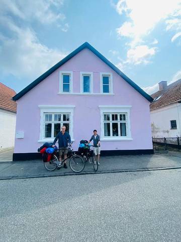 Chambre d’hôte pour 2 personnes, avec vue ainsi que terrasse et jardin dans Stubbekøbing