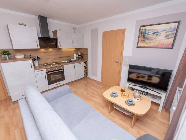 Ferienwohnung für 2 Personen, mit Terrasse und Garten in Saale-Unstrut