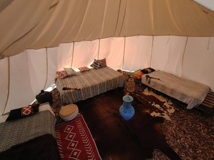 Tente pour 4 personnes, avec jardin en Cotes-d'Armor - 3