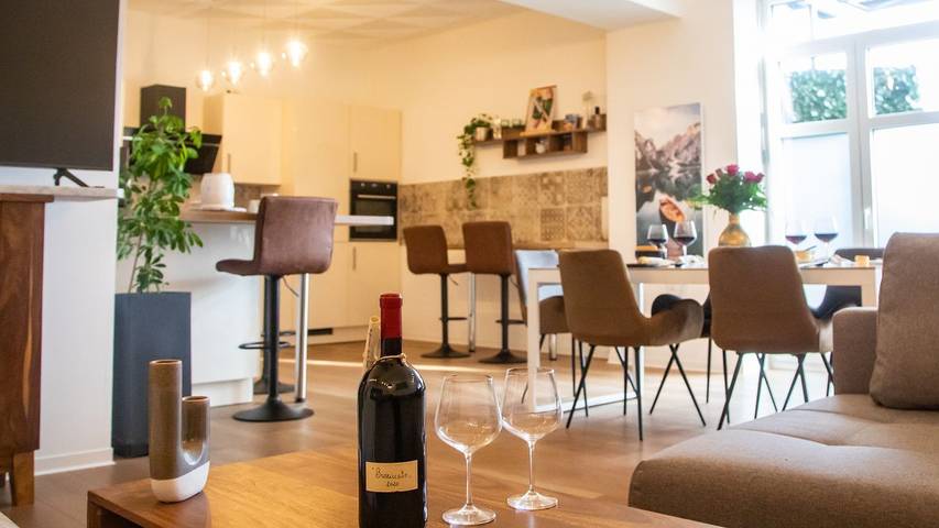 Ferienwohnung für 4 Personen, mit Balkon am Phantasialand