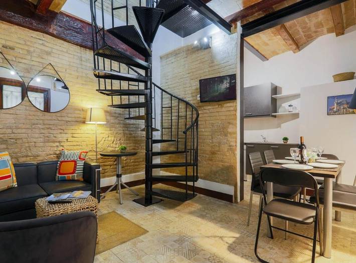 Apartamento de férias para 2 pessoas, com Varanda em La Barceloneta