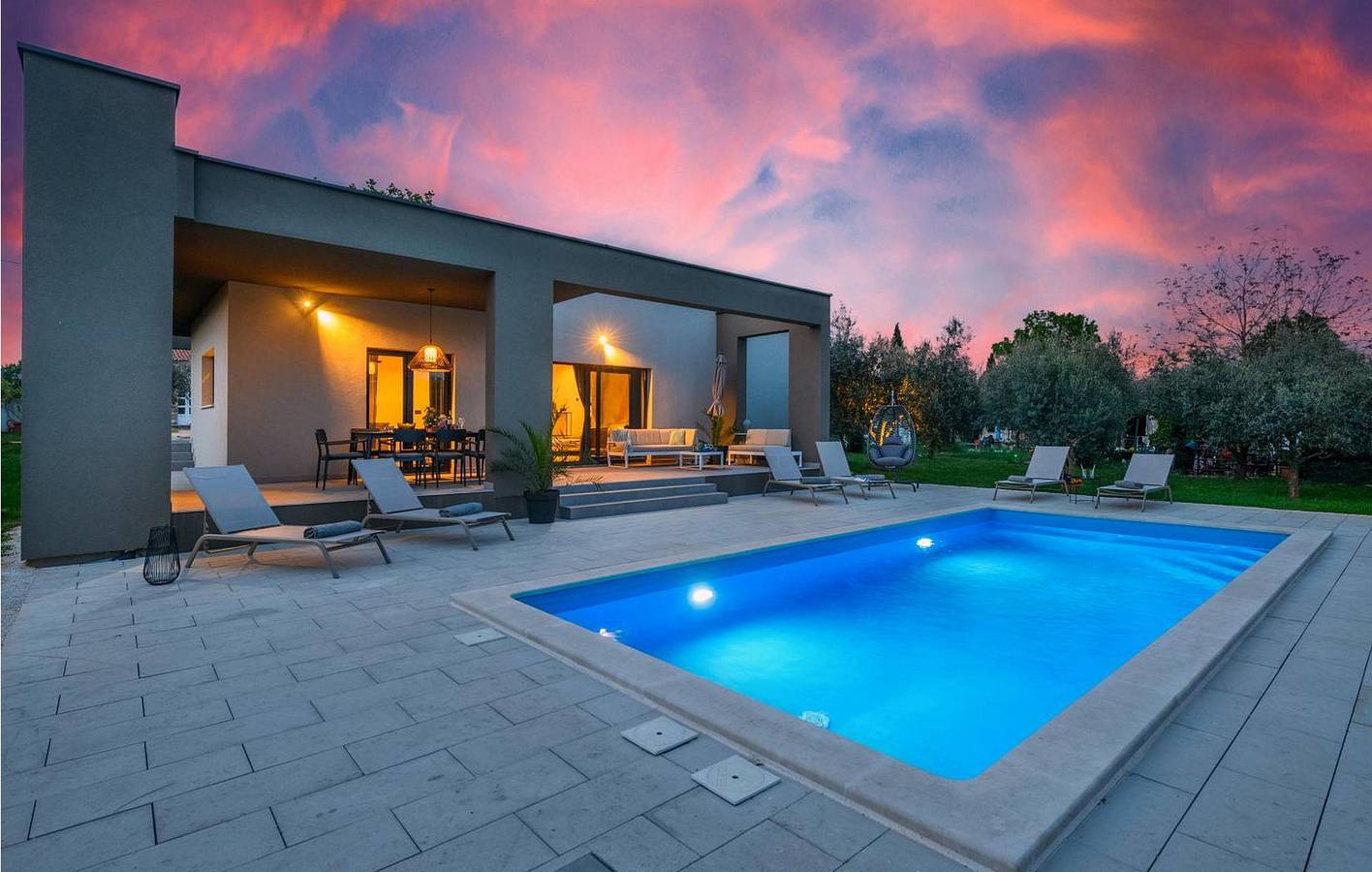 Appartement moderne de 2 chambres avec piscine, Wi-Fi et parking près du centre de Manjadvorci in Filipana, Côte Sud d'Istrie