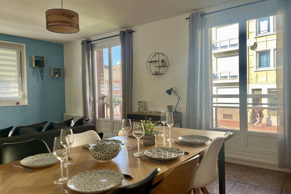 Ganze Wohnung, Apartment-Familie-Ensuite-Le Familial in Calais, Calais und Umgebung