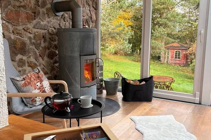 Ferienhaus für 4 Personen, mit Garten