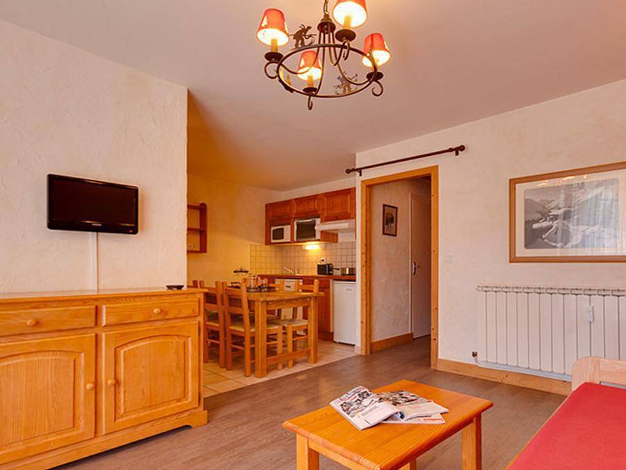 Résidence Les Bleuets - Vacancéole - Wohnung 8 personen - 3-Zimmer-Wohnung mit Schlafbereich 8 Personen in Vénosc, Les Deux Alpes