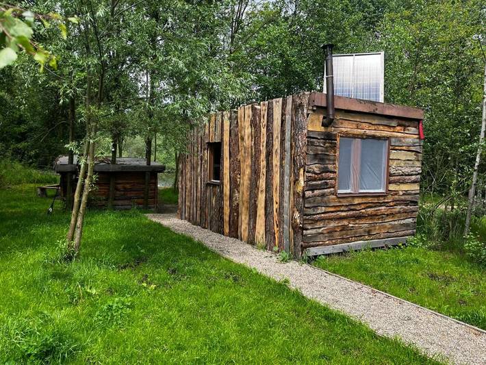 Camping für 4 Personen, mit Terrasse und Garten sowie Seeblick und Ausblick, mit Haustier in Tschechien - 3