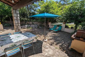 Gîte pour 4 personnes, avec jardin ainsi que piscine et terrasse, animaux acceptés à Balazuc