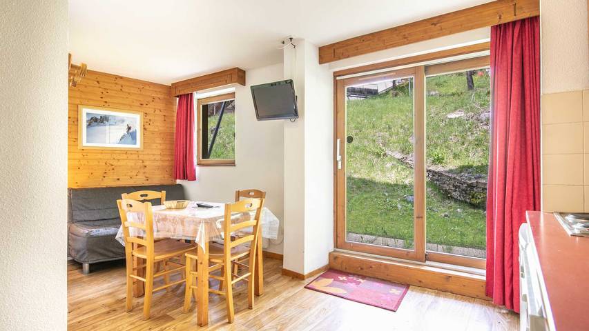 Studio pour 4 personnes, avec jardin - 1