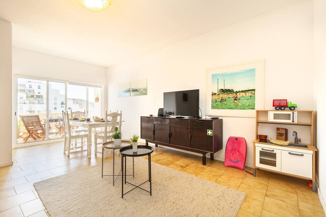 Ganze Wohnung, Ferienwohnung für 4 Personen mit Meerblick in Praia da Luz, Faro Distrikt