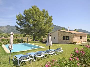Villa in Selva, Mallorca Inselmitte für 4 