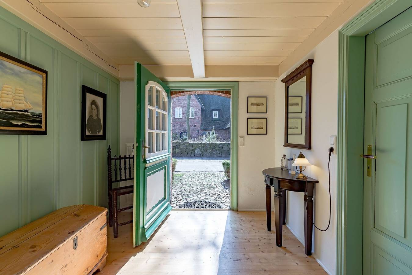 Altes Kapitänshaus in Nieblum, Föhr