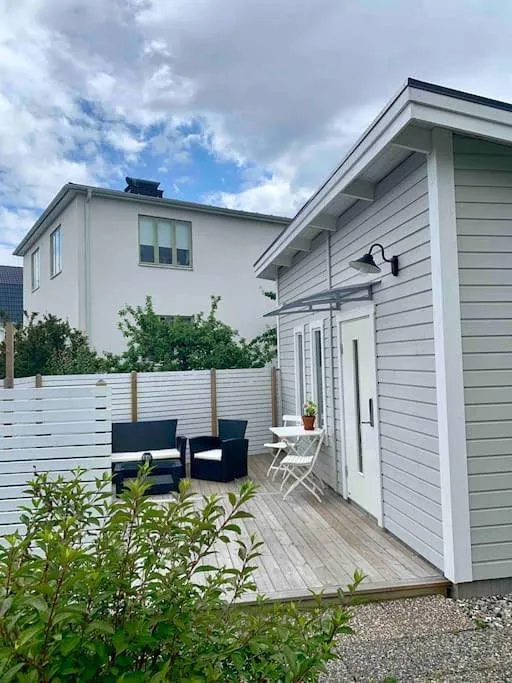 Chalet für 3 Personen, mit Ausblick und Garten, mit Haustier - 1