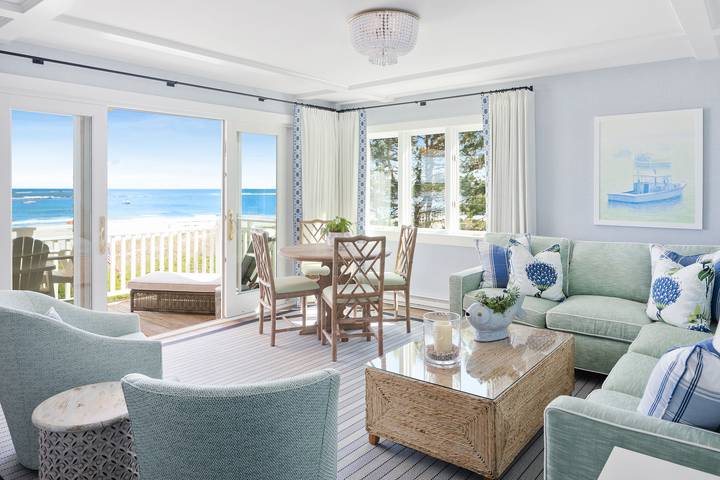 Hotel for 4 people, with ocean view in Maine