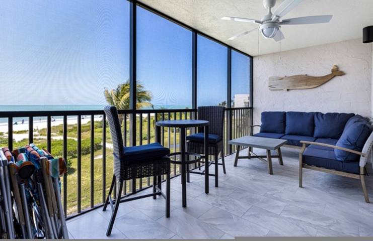 Vacation rental for 6 people, with pool and garden as well as balcony in Sanibel Island (FL)