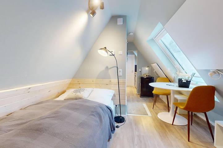 Ganze Wohnung, Modernes 1-Raum Appartement mit durchdachtem Konzept und Sauna in strandnaher La in Nordfriesische Inseln (Schleswig-Holstein) (Schleswig-Holstein), Hörnum