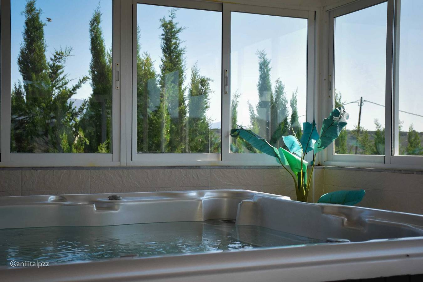 Villa contemporánea en Atarfe con piscina privada y vista a la montaña in Atarfe, Provincia de Granada