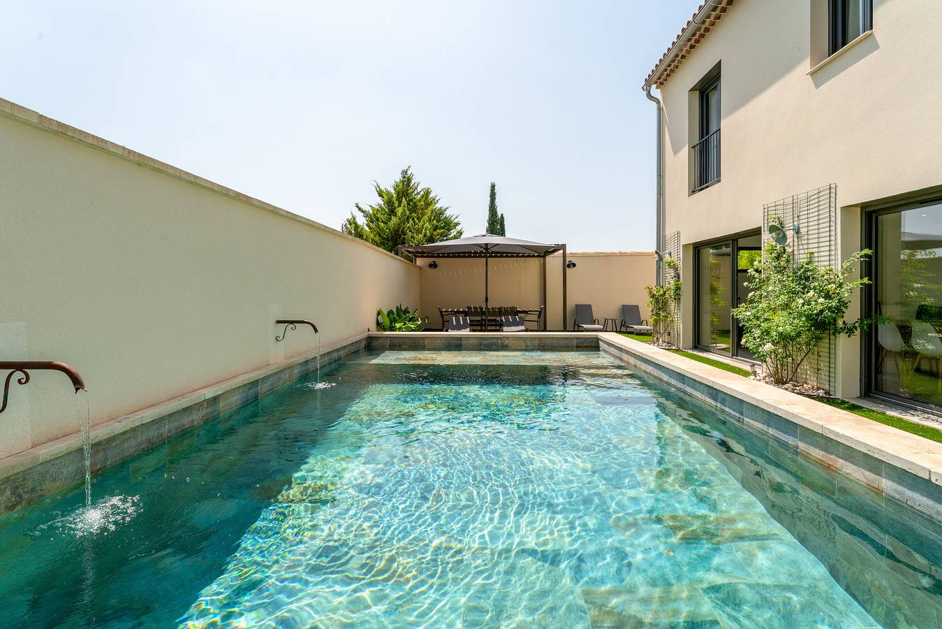 Ferienhaus 'Mas Les Cigales' mit privatem Pool, Wi-Fi und Klimaanlage in Saumane-de-Vaucluse, Vaucluse