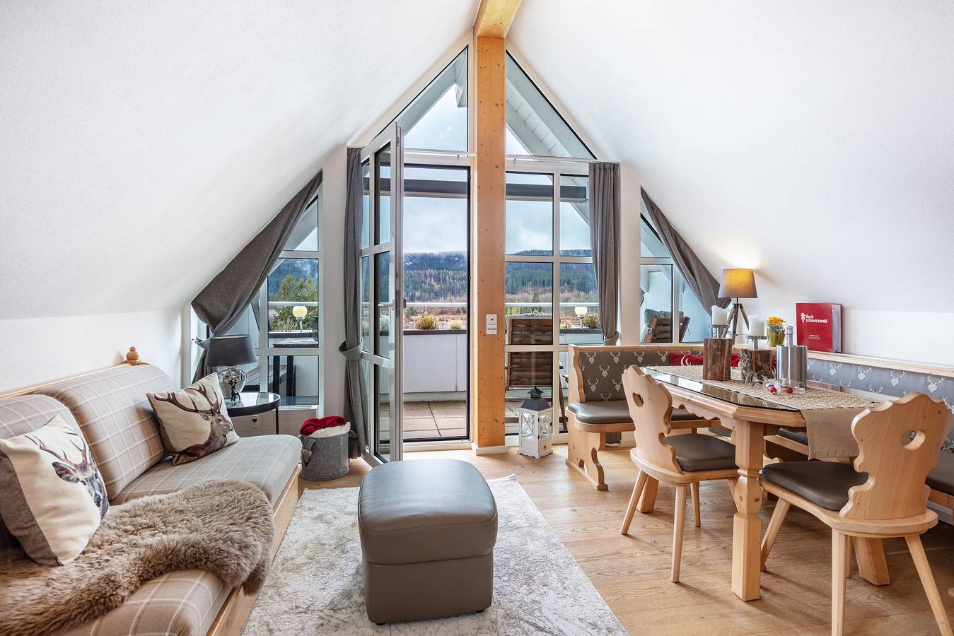 Ganze Wohnung, Ferienwohnung 'Seaside' mit Gemeinschaftsgarten, Balkon und Wi-Fi in Schluchsee, Südschwarzwald