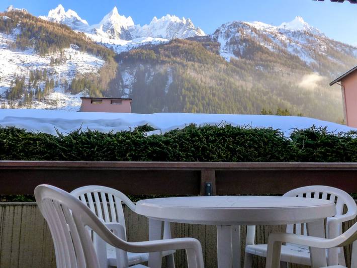 Gîte pour 4 personnes, avec balcon et sauna dans Gare De Chamonix Mont Blanc - 4