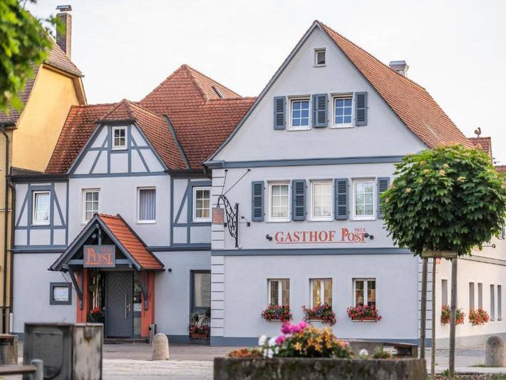 Hotel für 2 Personen, mit Terrasse in Leutershausen