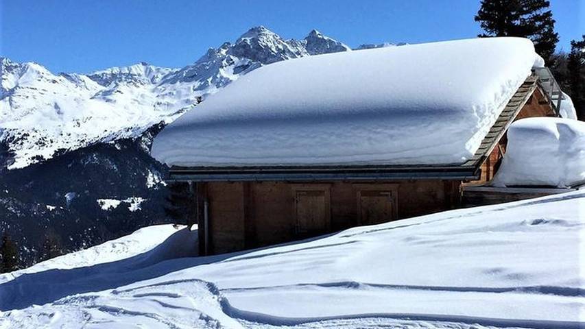 Hütte für 4 Personen, mit Balkon im Engadin - 4