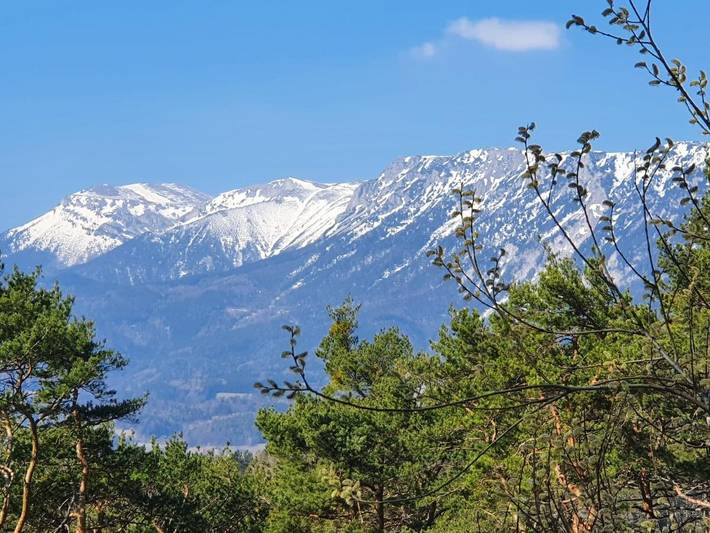 Ferienwohnung für 4 Personen, mit Balkon und Ausblick in Payerbach