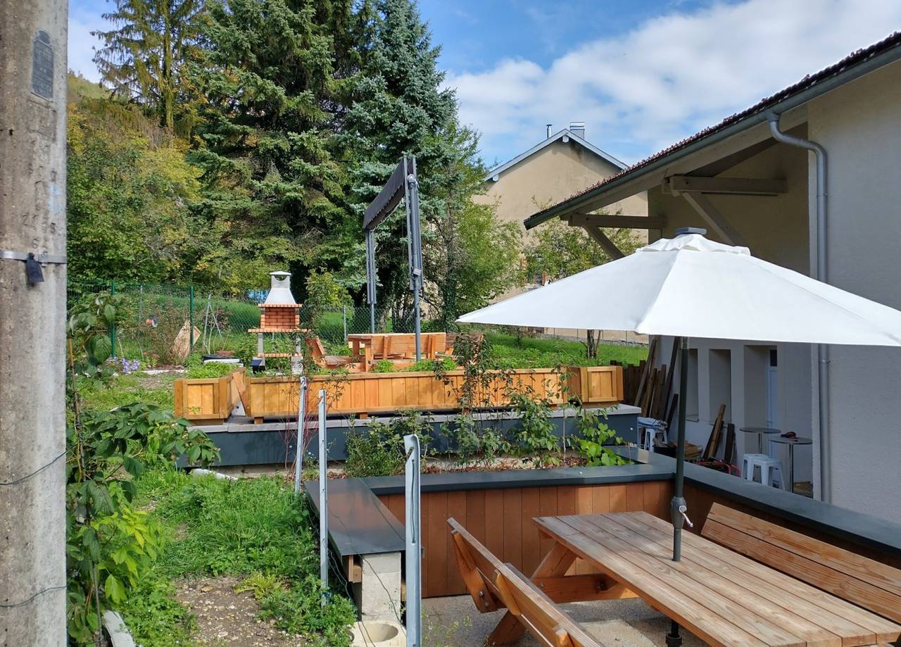 Appartement entier, Gîte Le Saint Cyr in La Rixouse, Parc naturel régional du Haut-Jura