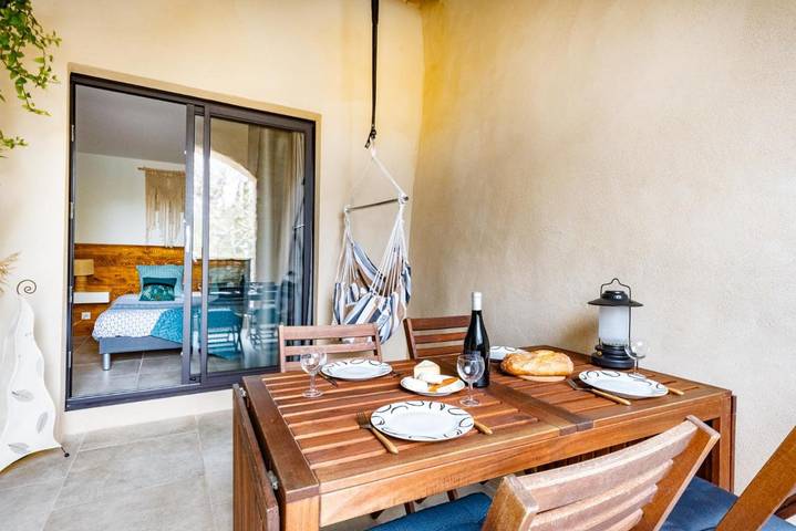 Appartement de vacances pour 4 personnes, avec terrasse