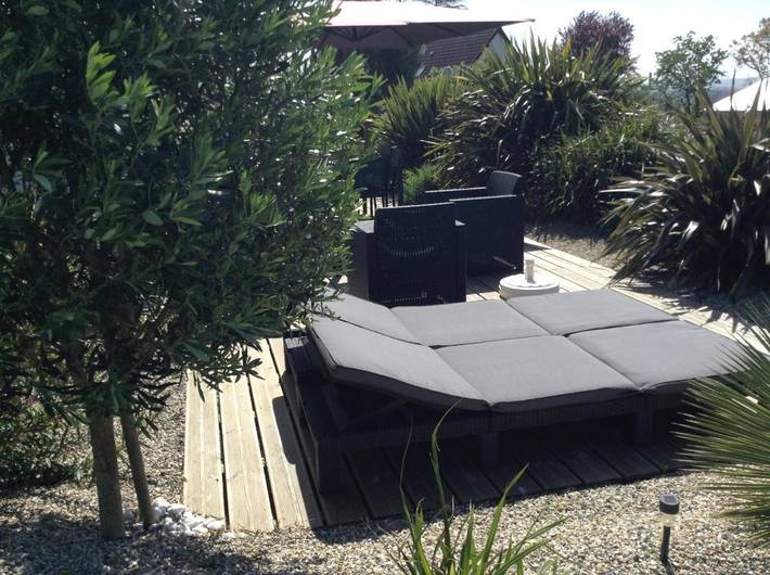 Gîte pour 4 personnes, avec jardin ainsi que vue et terrasse à Saint-Quentin-sur-le-Homme - 3